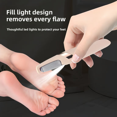 GlowSilk Pedi Wand — Salon-Smooth Feet at Home