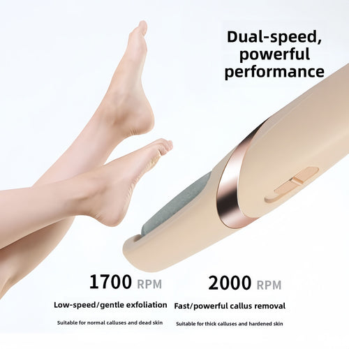 GlowSilk Pedi Wand — Salon-Smooth Feet at Home